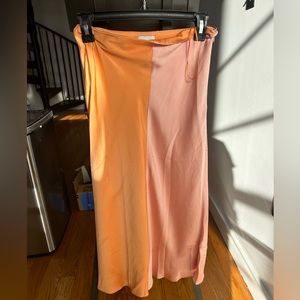 Pink & Orange Skirt